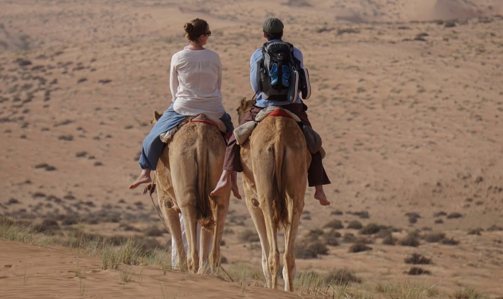 Camels Safari - The One Oman Camps